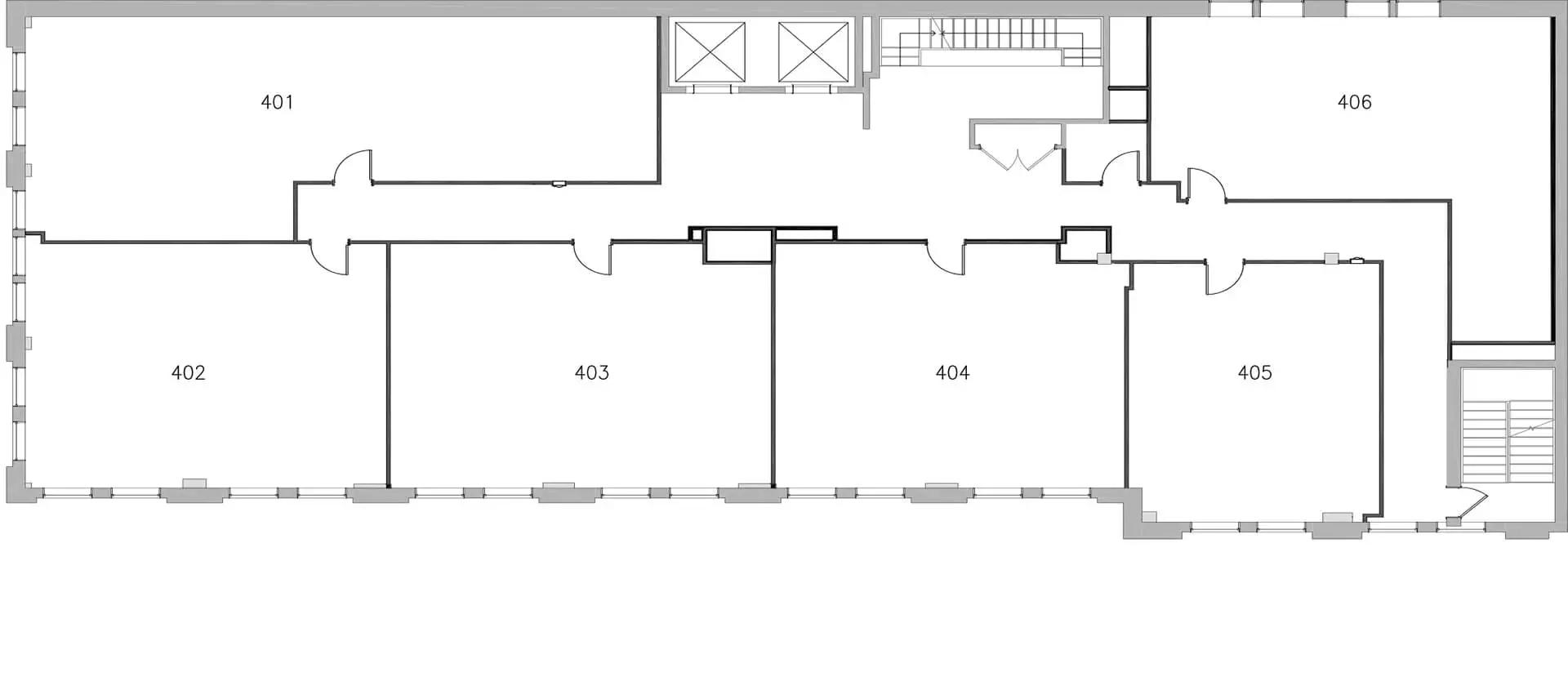 4th Floor floor plan